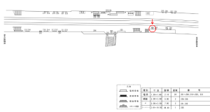 近鉄／大阪上本町駅／／№204駅看板・駅広告、位置図
