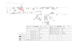 近鉄／大阪上本町駅／／№312駅看板・駅広告、位置図