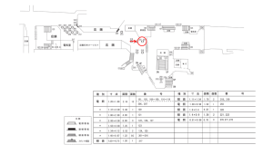 近鉄／大阪上本町駅／／№322駅看板・駅広告、位置図