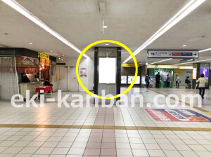 近鉄／布施駅／／№21駅看板・駅広告、写真1