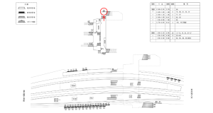 近鉄／河内山本駅／／№69駅看板・駅広告、位置図