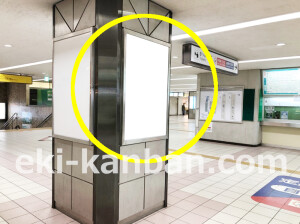 近鉄／布施駅／／№21駅看板・駅広告、写真2