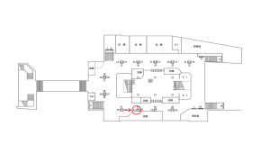 近鉄／布施駅／／№43駅看板・駅広告、位置図