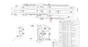 近鉄／生駒駅／／№88駅看板・駅広告、位置図