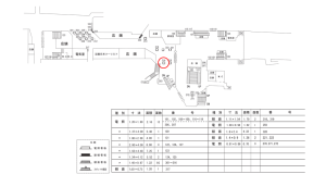 近鉄／大阪上本町駅／／№314駅看板・駅広告、位置図