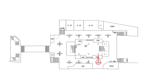 近鉄／布施駅／／№48駅看板・駅広告、位置図