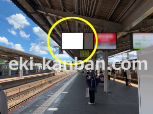 近鉄／生駒駅／／№95駅看板・駅広告、写真1