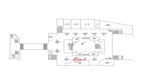 近鉄／布施駅／／№45駅看板・駅広告、位置図