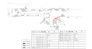 近鉄／大阪上本町駅／／№207駅看板・駅広告、位置図