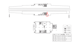 近鉄／河内永和駅／／№39駅看板・駅広告、位置図