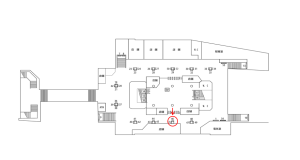 近鉄／布施駅／／№46駅看板・駅広告、位置図