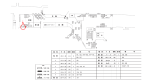 近鉄／大阪上本町駅／／№106駅看板・駅広告、位置図