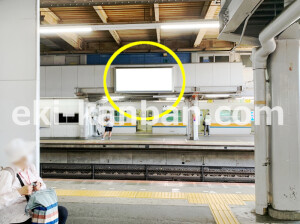 近鉄／生駒駅／／№114駅看板・駅広告、写真2