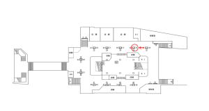 近鉄／布施駅／／№31駅看板・駅広告、位置図