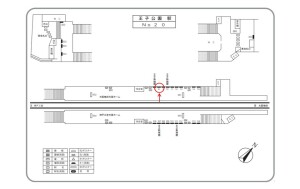 阪急　王子公園駅／／№008、位置図