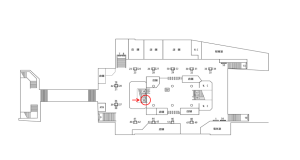 近鉄／布施駅／／№16駅看板・駅広告、位置図