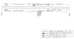 近鉄／大阪上本町駅／／№280駅看板・駅広告、位置図