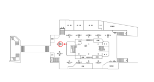 近鉄／布施駅／／№20駅看板・駅広告、位置図