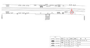 近鉄／大阪上本町駅／／№202駅看板・駅広告、位置図