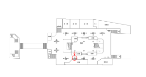 近鉄／布施駅／／№44駅看板・駅広告、位置図
