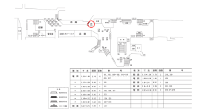 近鉄／大阪上本町駅／／№313駅看板・駅広告、位置図