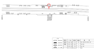 近鉄／大阪上本町駅／／№224駅看板・駅広告、位置図