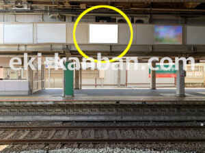 近鉄／生駒駅／／№25駅看板・駅広告、写真1