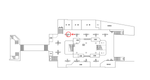 近鉄／布施駅／／№24駅看板・駅広告、位置図