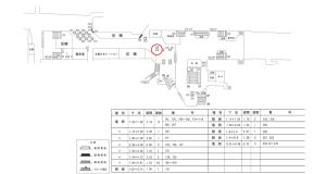 近鉄／大阪上本町駅／／№316駅看板・駅広告、位置図
