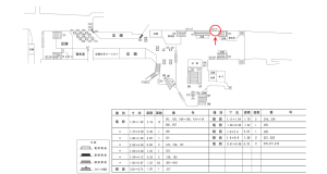 近鉄／大阪上本町駅／／№119駅看板・駅広告、位置図