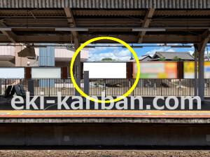 近鉄／生駒駅／／№145駅看板・駅広告、写真1