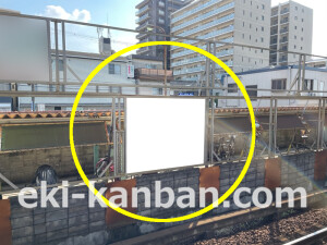 近鉄／河内山本駅／／№33駅看板・駅広告、写真2