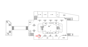 近鉄／布施駅／／№40駅看板・駅広告、位置図