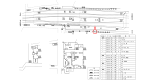 近鉄／生駒駅／／№62駅看板・駅広告、位置図