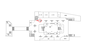 近鉄／布施駅／／№23駅看板・駅広告、位置図