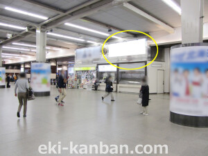 阪急神戸線／梅田駅／№387AB_4駅看板、駅広告1