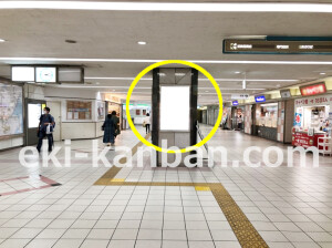 近鉄／布施駅／／№34駅看板・駅広告、写真1