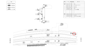 近鉄／河内山本駅／／№84駅看板・駅広告、位置図