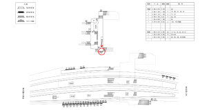 近鉄／河内山本駅／／№87駅看板・駅広告、位置図