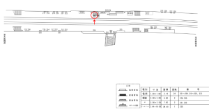 近鉄／大阪上本町駅／／№229駅看板・駅広告、位置図