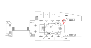 近鉄／布施駅／／№35駅看板・駅広告、位置図