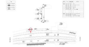 近鉄／河内山本駅／／№15駅看板・駅広告、位置図