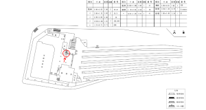 近鉄／大阪上本町駅／／№264駅看板・駅広告、位置図