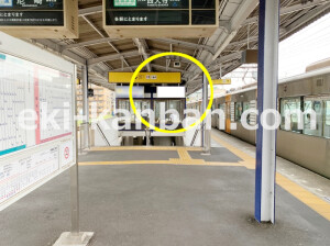 近鉄／東生駒駅／／№5駅看板・駅広告、写真1