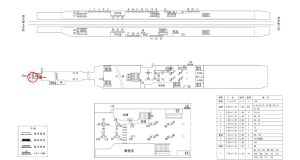 近鉄／近鉄八尾駅／／№65駅看板・駅広告、位置図