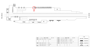 近鉄／長瀬駅／／№73駅看板・駅広告、位置図