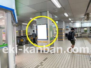 近鉄／近鉄八尾駅／／№89駅看板・駅広告、写真2