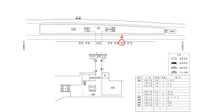 近鉄／東生駒駅／／№39駅看板・駅広告、位置図