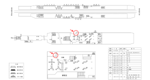 近鉄／近鉄八尾駅／／№135駅看板・駅広告、位置図