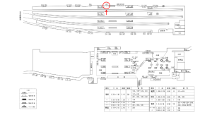 近鉄／近鉄奈良駅／／№227駅看板・駅広告、位置図